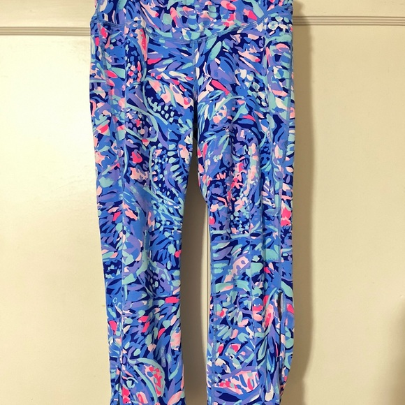 Lilly Pulitzer party wave leggings medium - Picture 1 of 3
